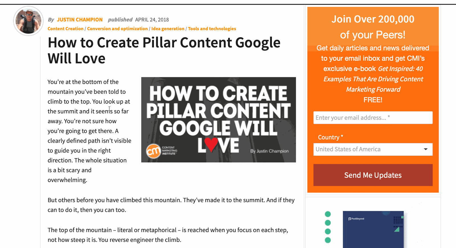 Good Better Best Marketing Examples